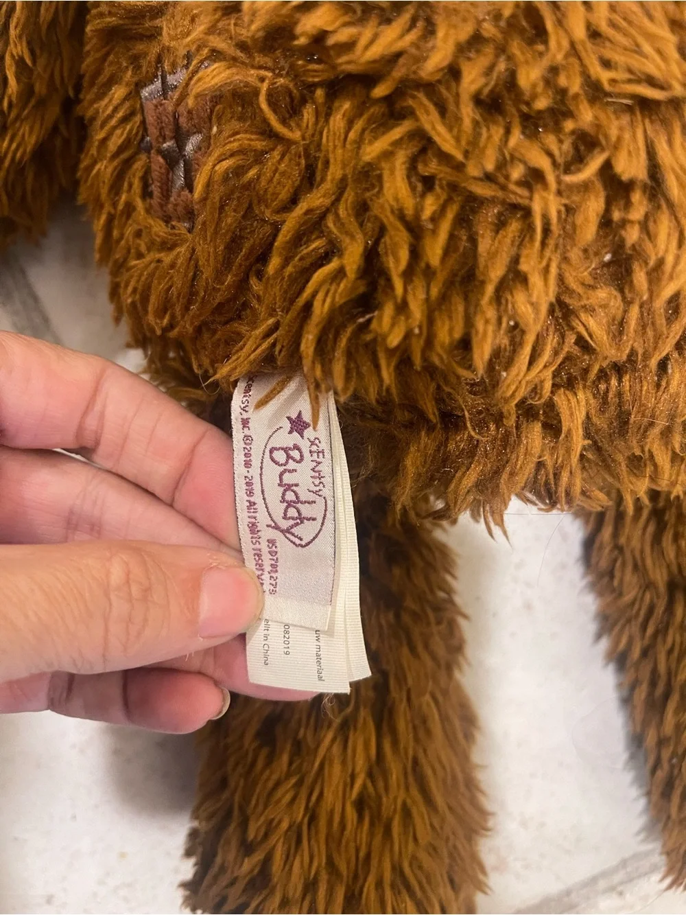 Disney Scentsy Buddy Chewbacca Star Wars Chewie Plush 18